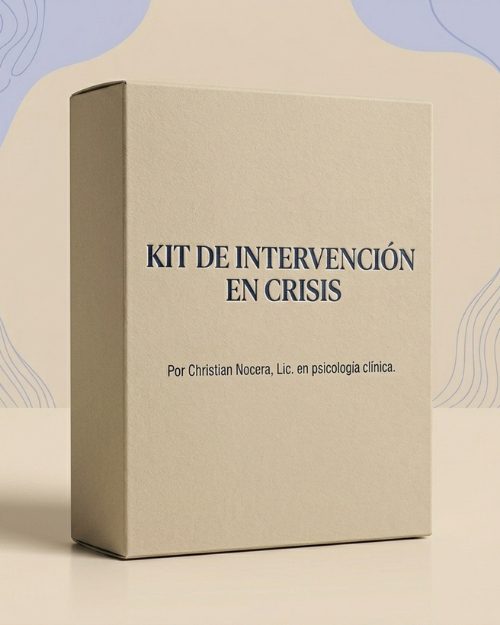 Kit de Intervención en Crisis